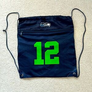 Seahawks genuine 12th Fan drawstring backpack
